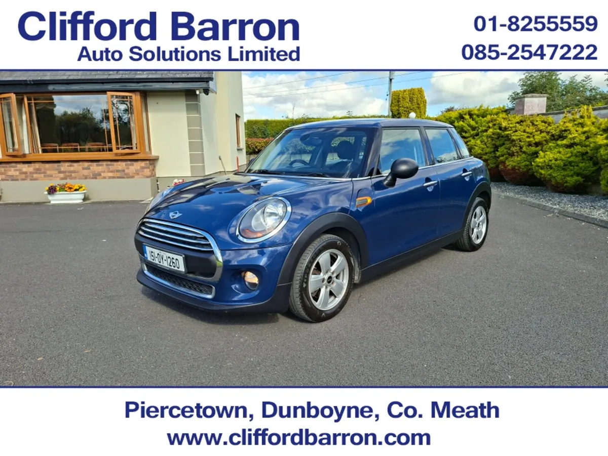 Mini Cooper Hatchback, Diesel, 2015, Blue