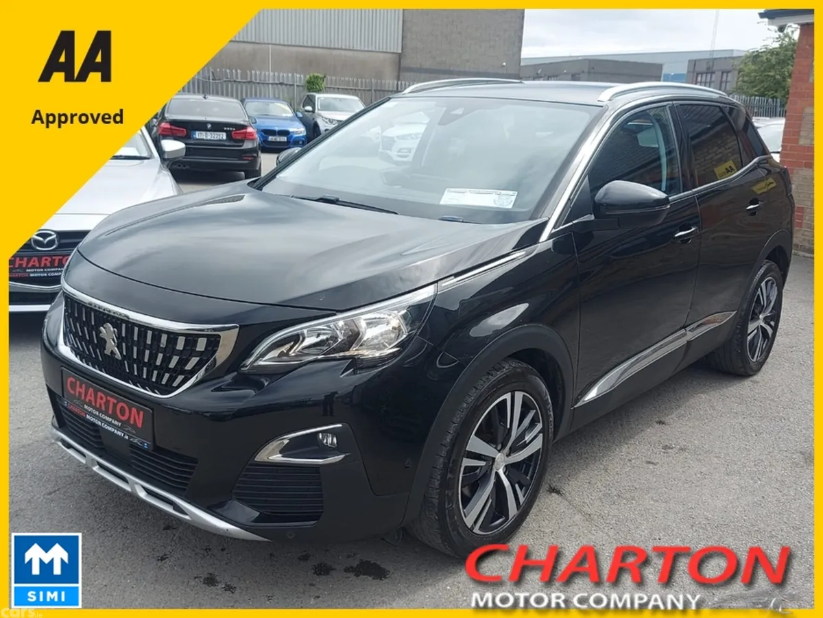 Peugeot 3008 MPV, Petrol, 2018, Black