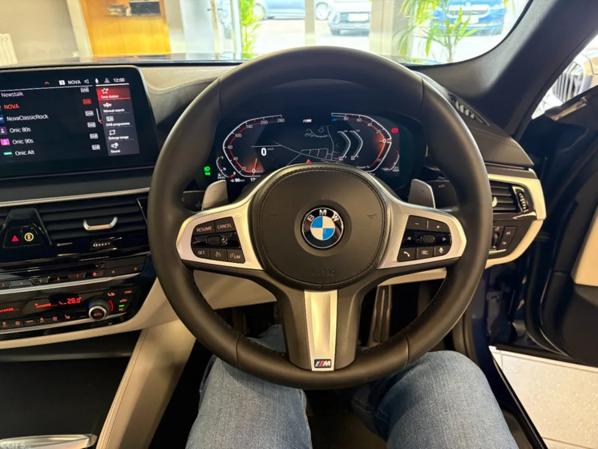 BMW 5-Series Saloon, Diesel, 2021, Blue