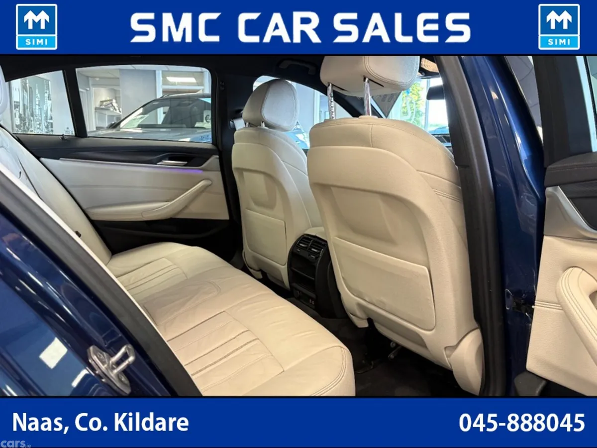 BMW 5-Series Saloon, Diesel, 2021, Blue