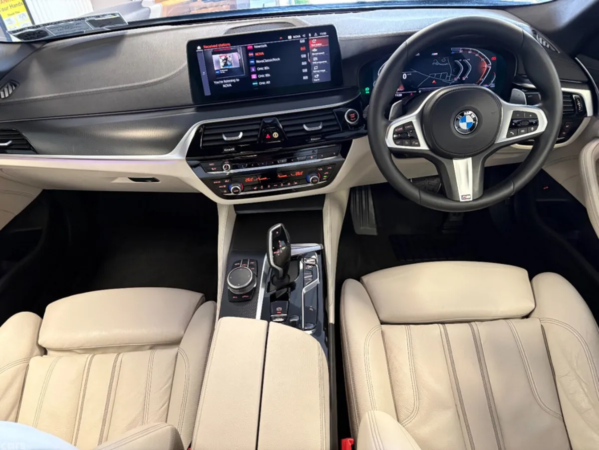 BMW 5-Series Saloon, Diesel, 2021, Blue