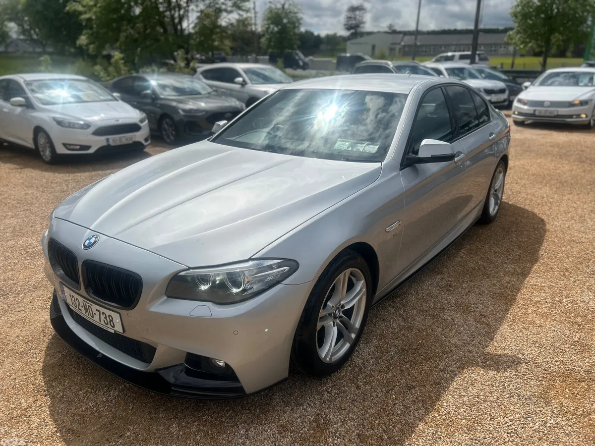BMW 5-Series Saloon, Diesel, 2013, Silver