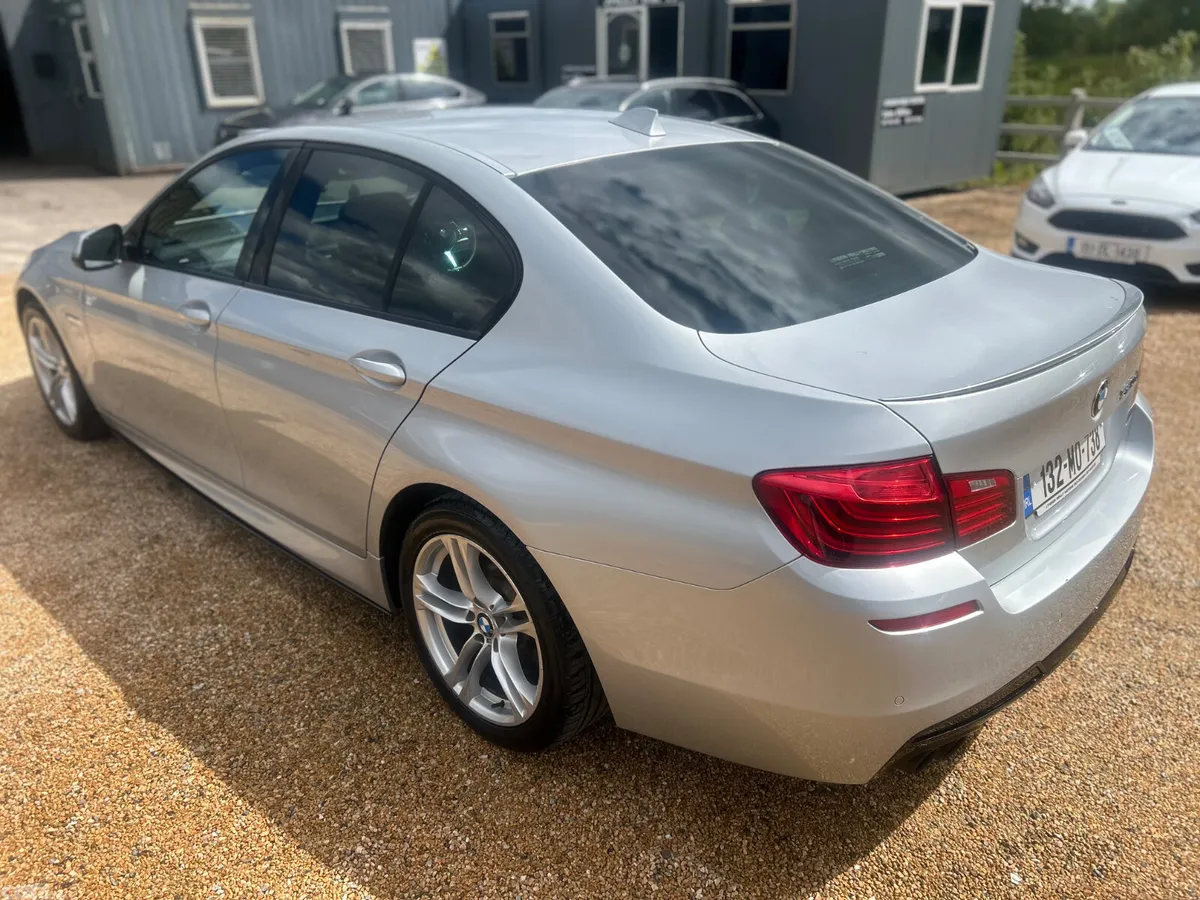 BMW 5-Series Saloon, Diesel, 2013, Silver