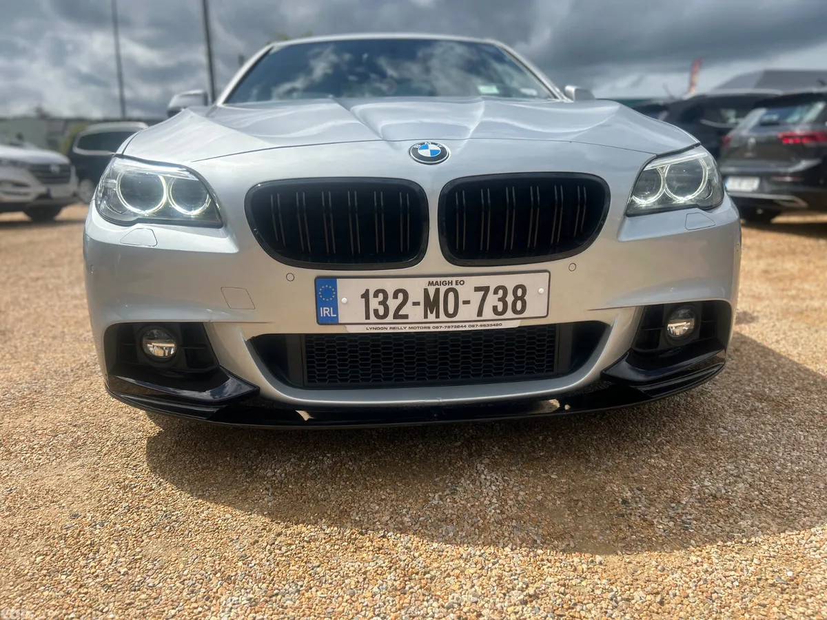 BMW 5-Series Saloon, Diesel, 2013, Silver