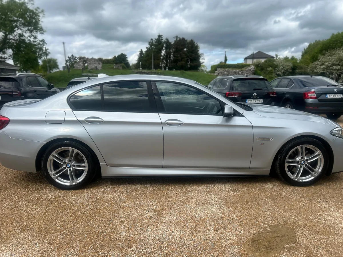 BMW 5-Series Saloon, Diesel, 2013, Silver
