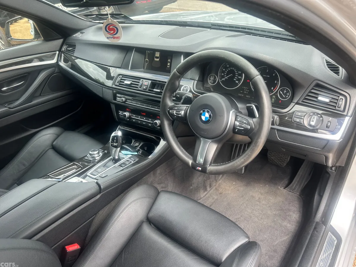 BMW 5-Series Saloon, Diesel, 2013, Silver