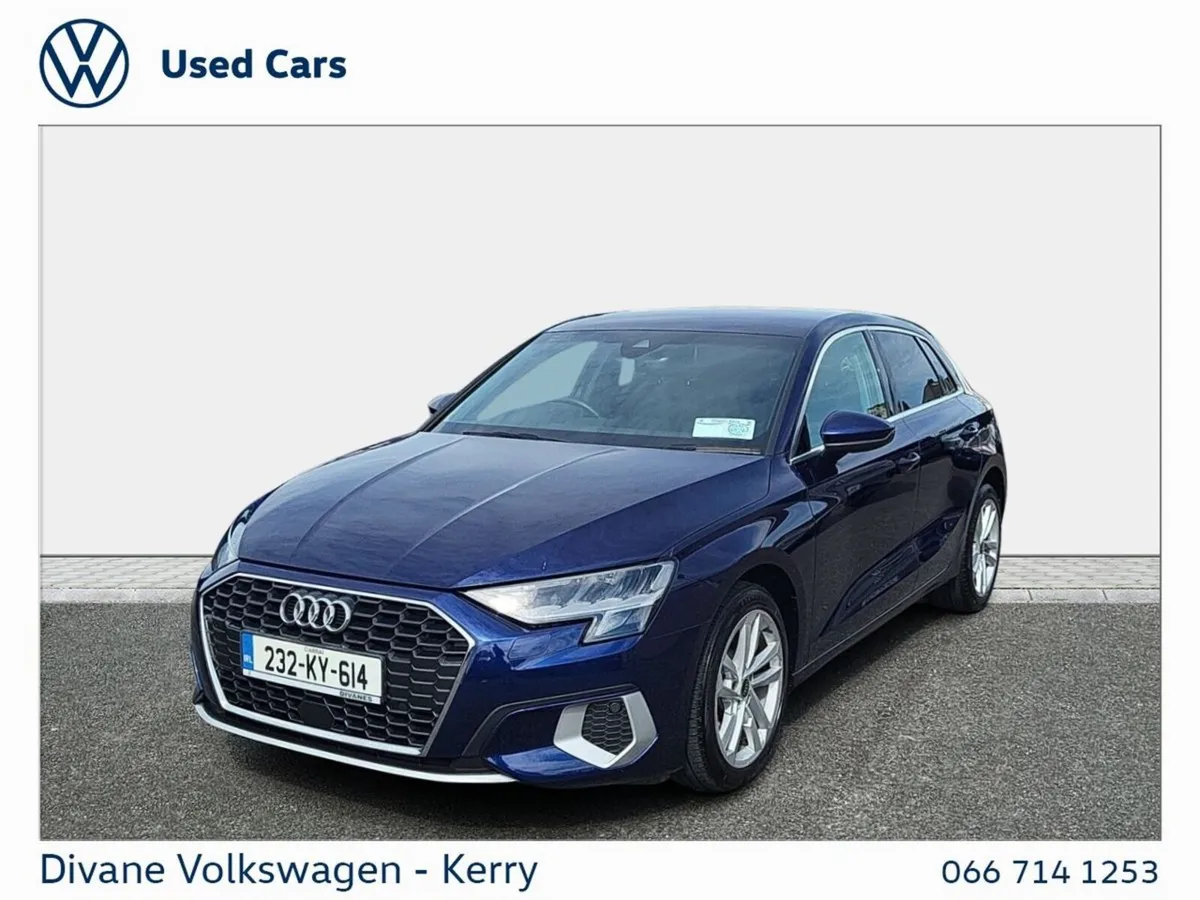 Audi A3 Hatchback, Petrol, 2023, Blue