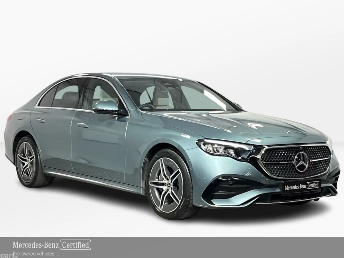 Mercedes-Benz E-Class Saloon, Diesel Plug-in Hybrid, 2024, Silver