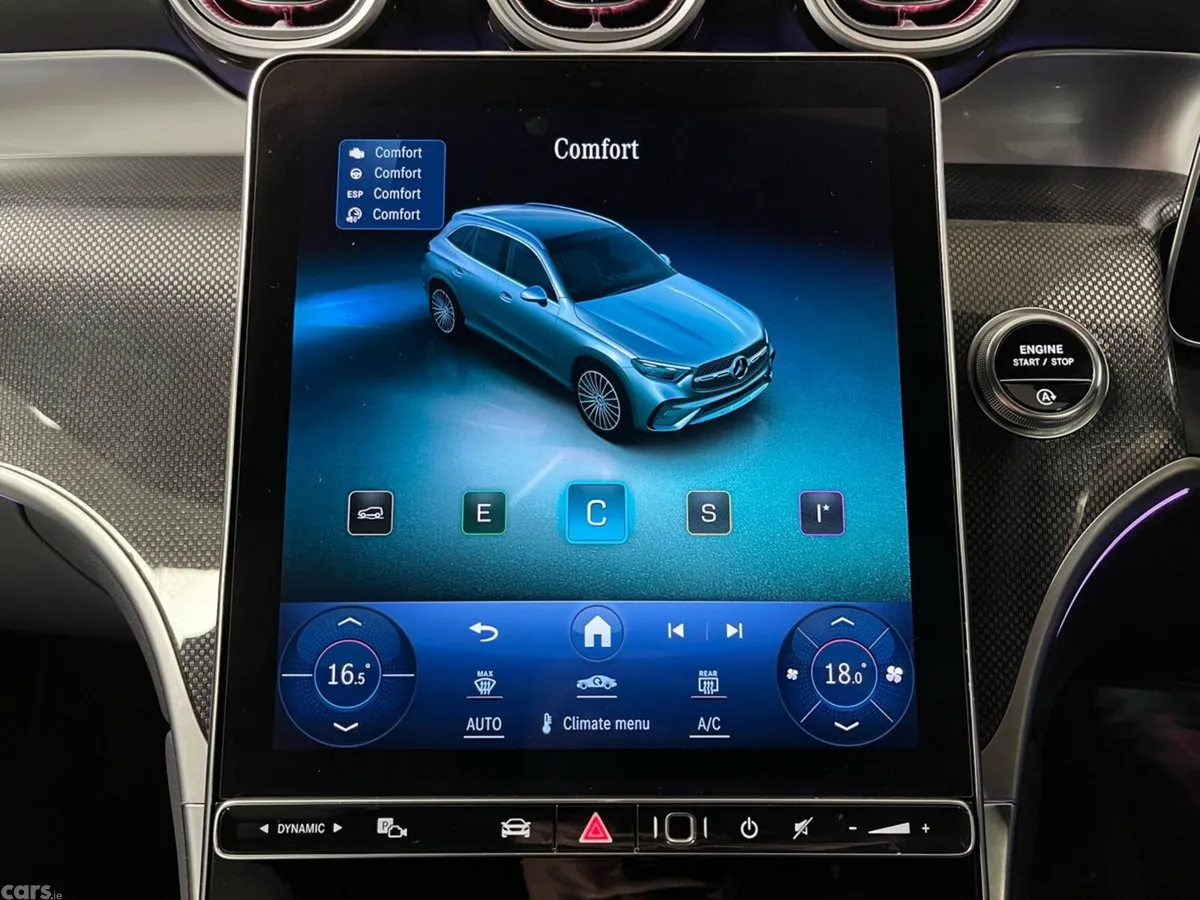 Mercedes-Benz GLC SUV, Diesel Hybrid, 2024, Black