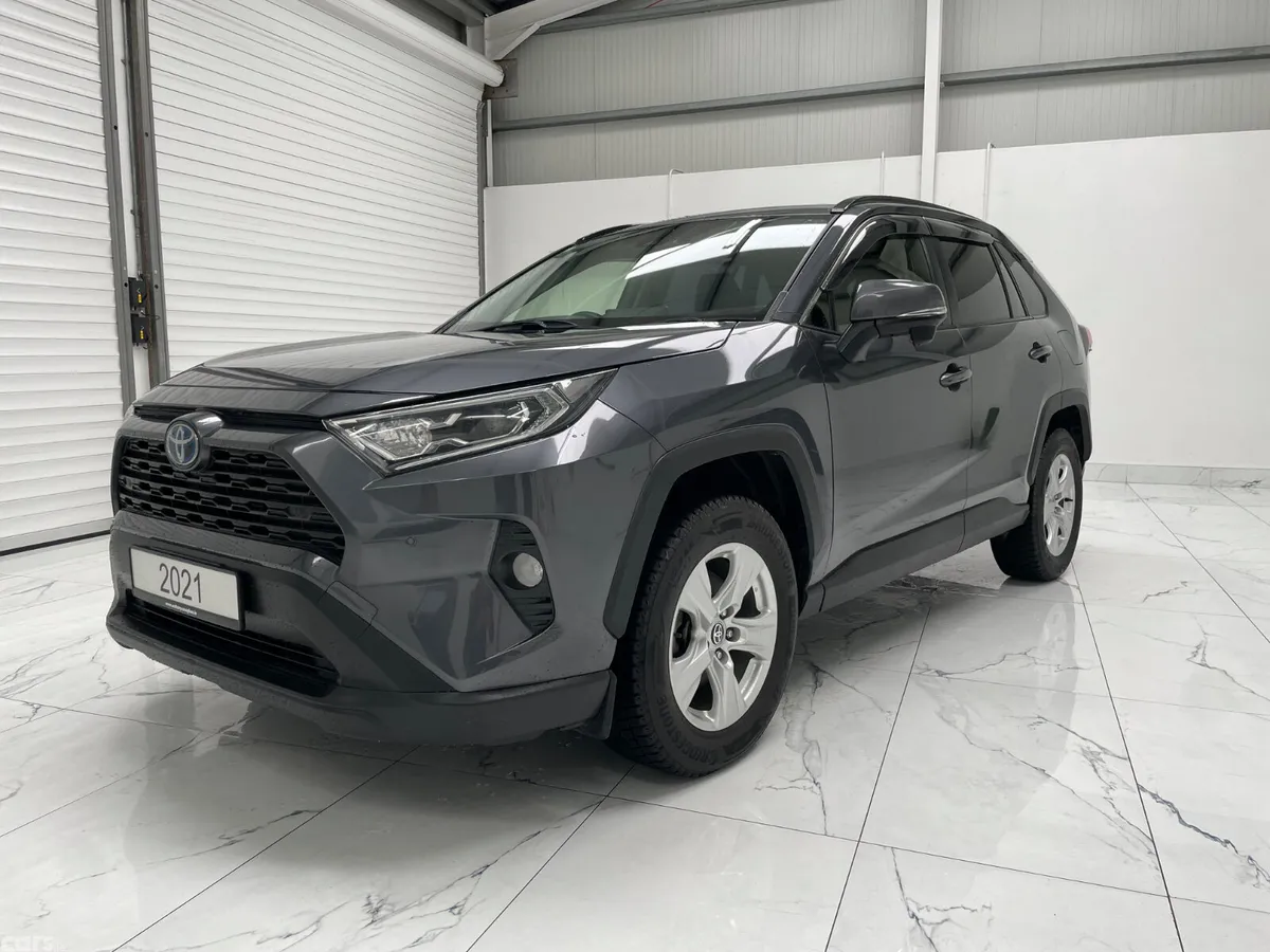 Toyota RAV4 SUV, Petrol Hybrid, 2021, Grey