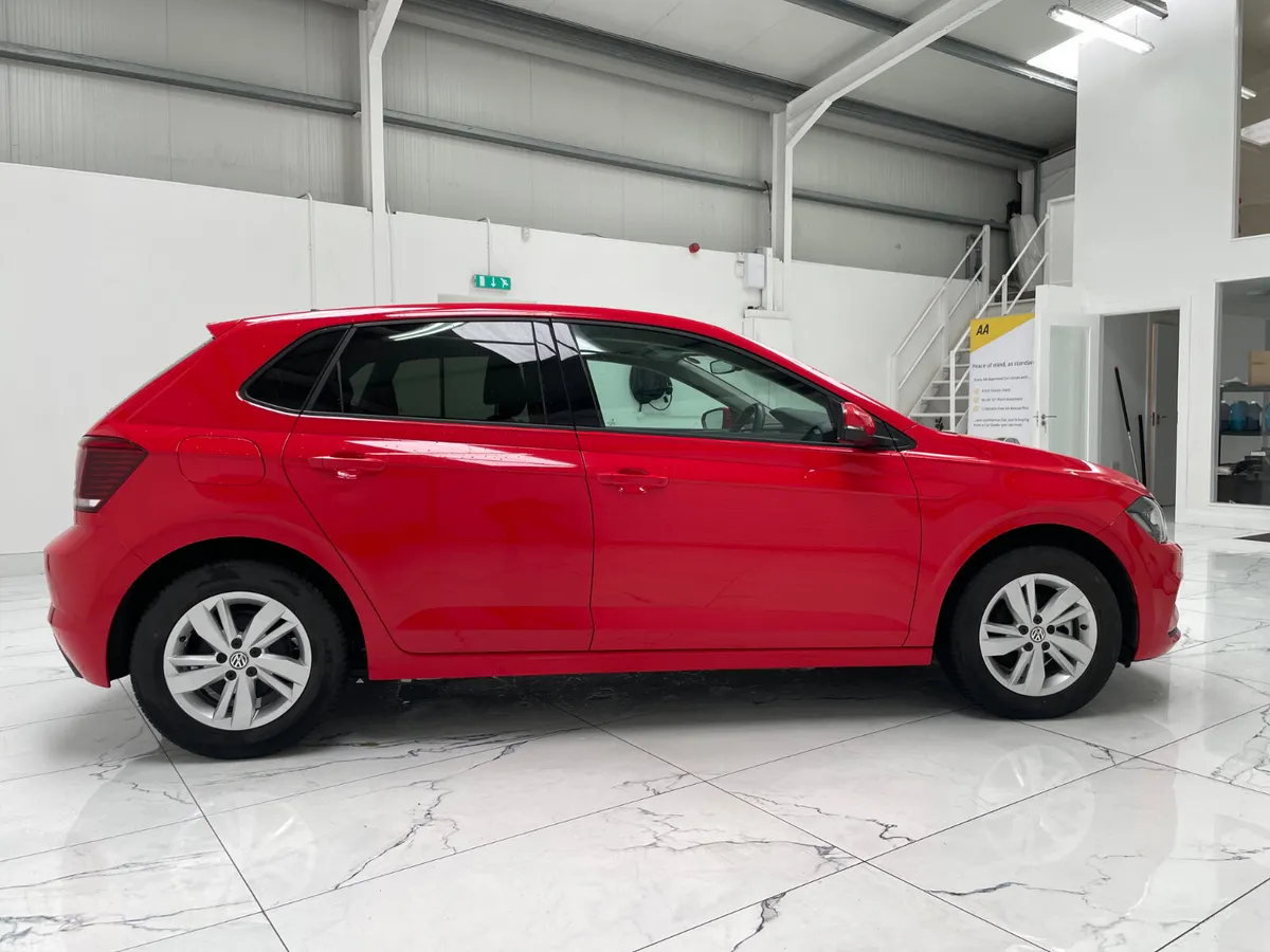 Volkswagen Polo Hatchback, Petrol, 2020, Red