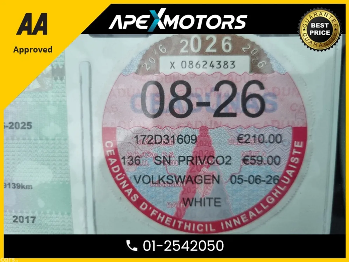 Volkswagen Golf Estate, Petrol, 2017, White
