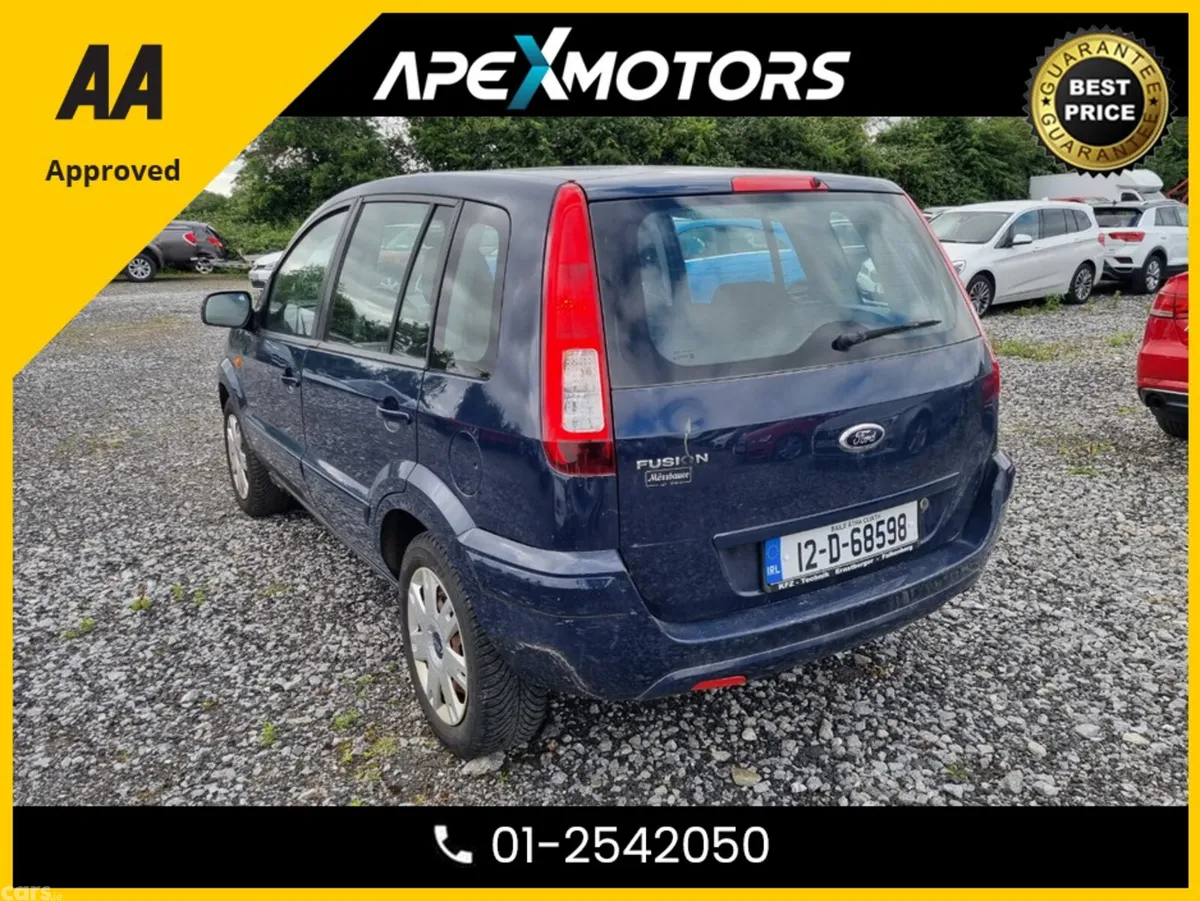 Ford Fusion Hatchback, Petrol, 2012, Blue