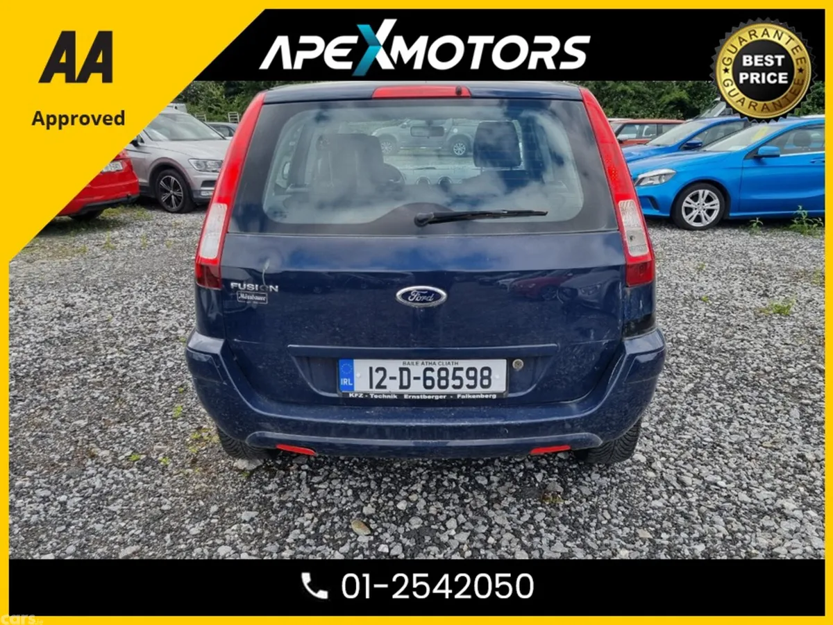 Ford Fusion Hatchback, Petrol, 2012, Blue