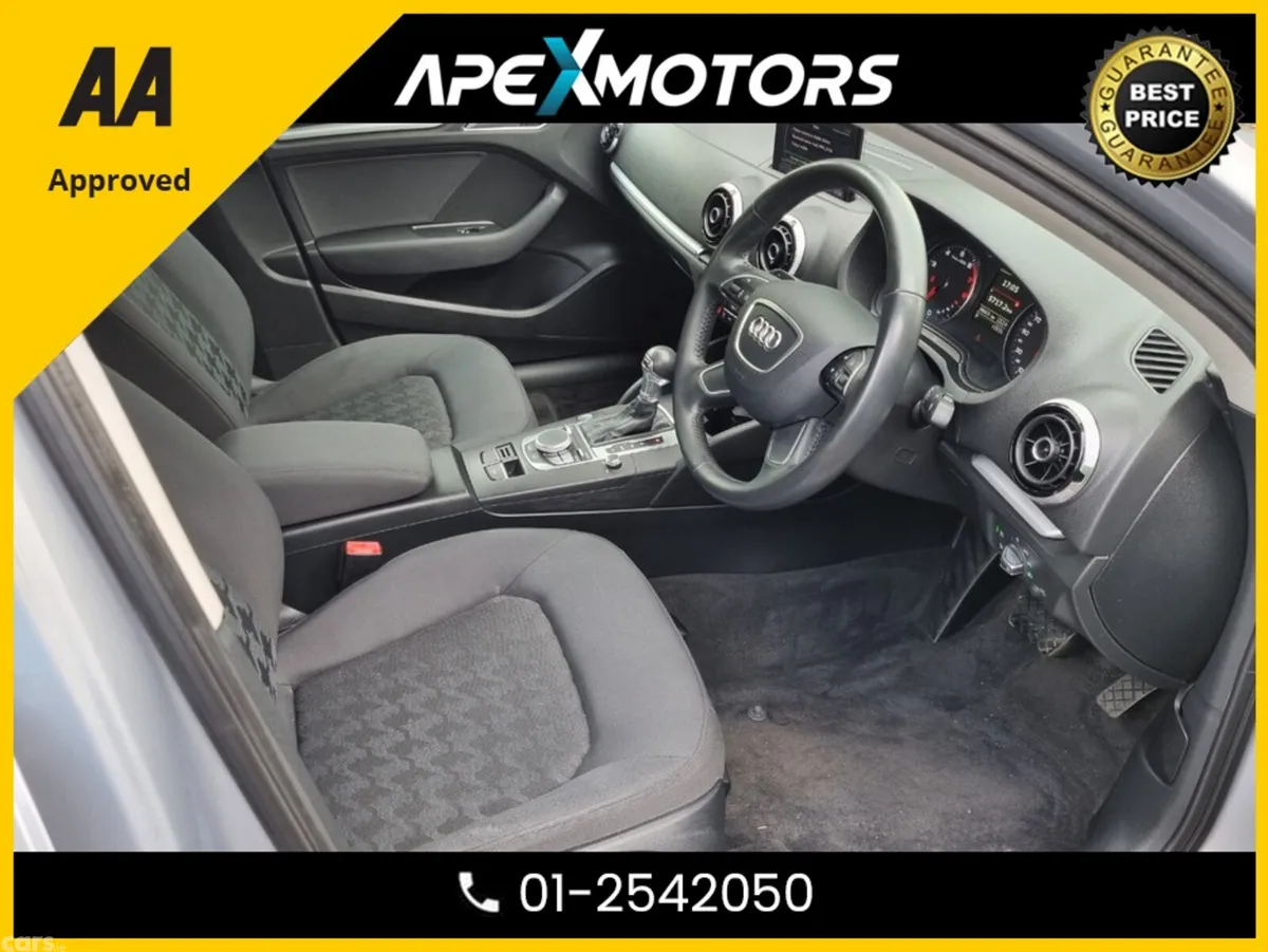 Audi A3 Saloon, Petrol, 2015, Silver