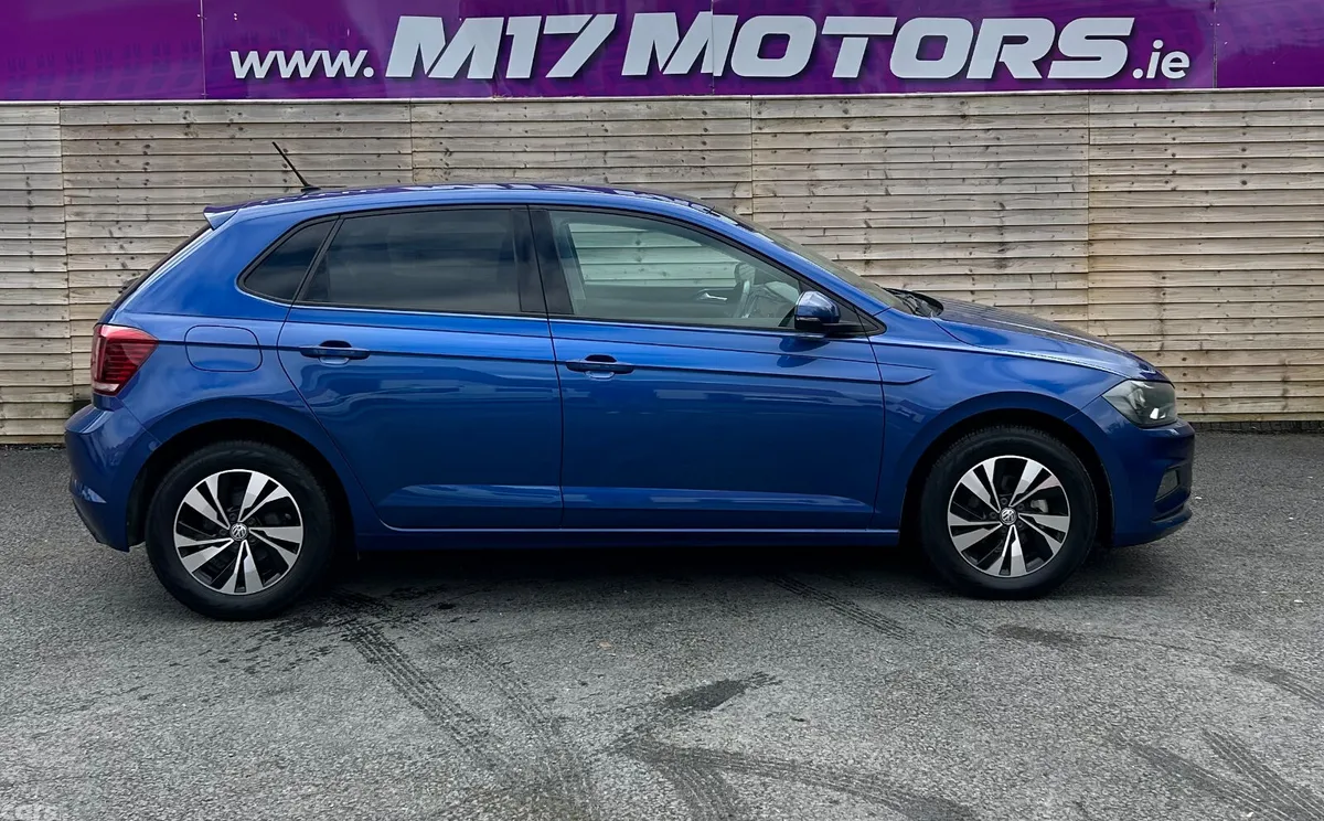 Volkswagen Polo Hatchback, Petrol, 2019, Blue