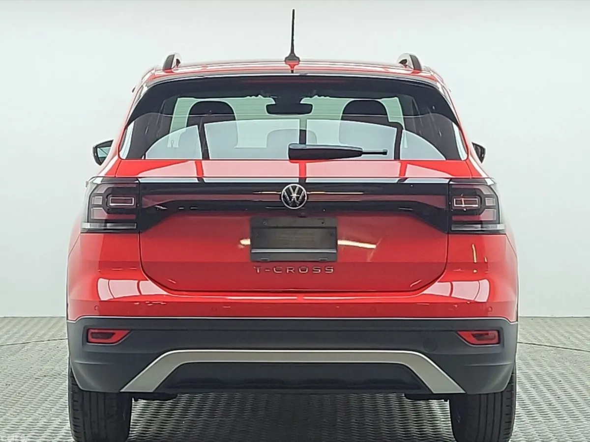 Volkswagen T-Cross Hatchback, Petrol, 2021, Red