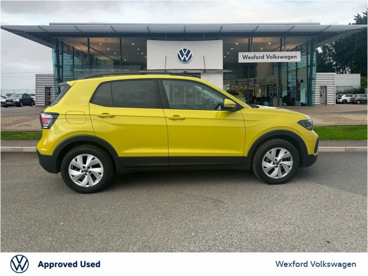 Volkswagen T-Cross SUV, Petrol, 2024, Yellow