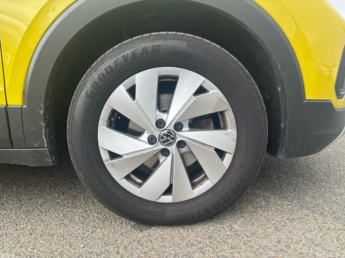 Volkswagen T-Cross SUV, Petrol, 2024, Yellow