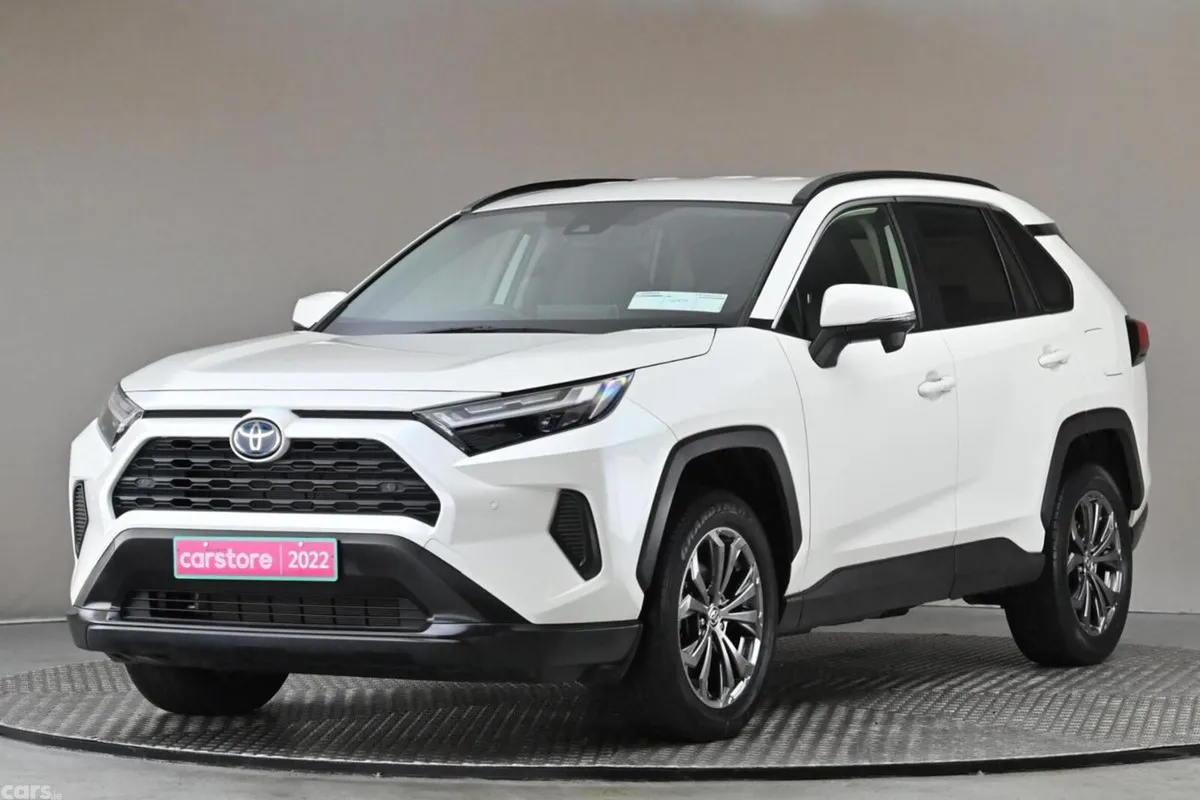 Toyota RAV4 SUV, Petrol Hybrid, 2022, White