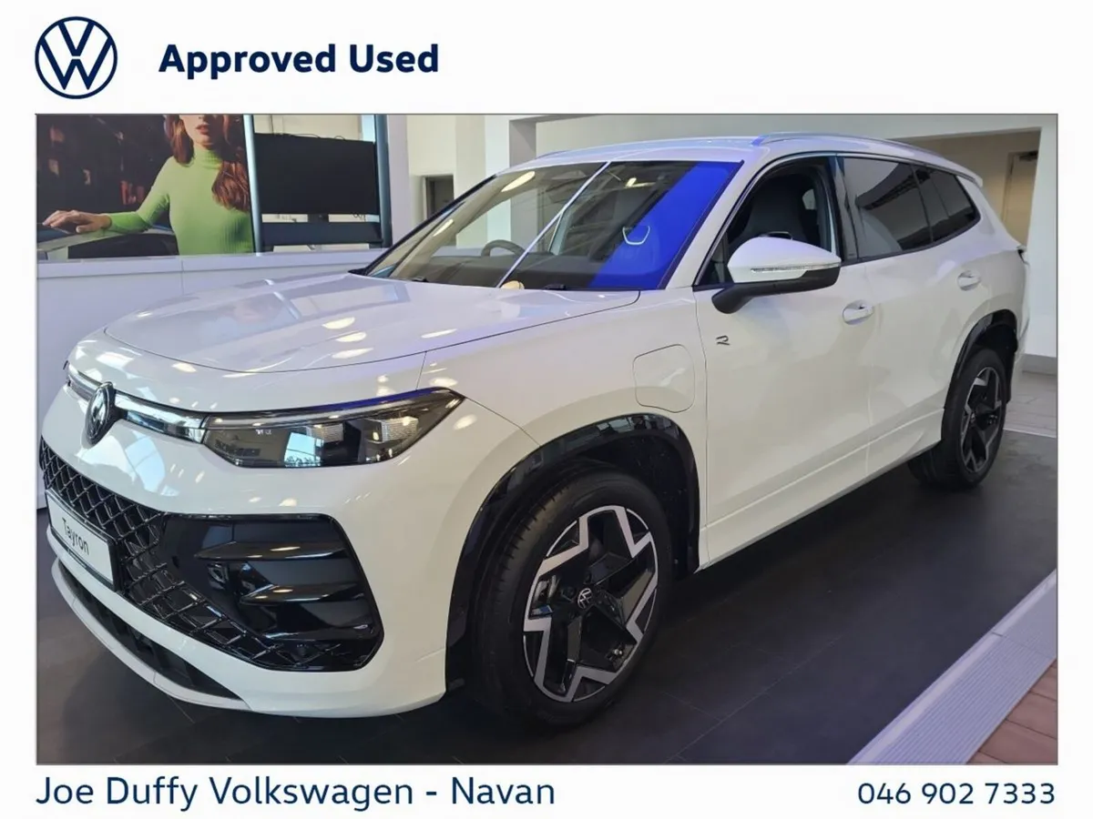 Volkswagen Tayron SUV, Petrol Plug-in Hybrid, 2026, White