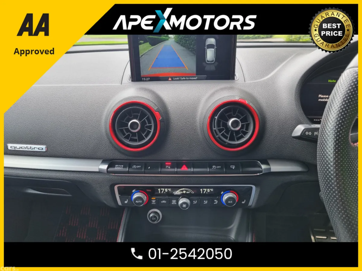 Audi S3 Hatchback, Petrol, 2017, Red