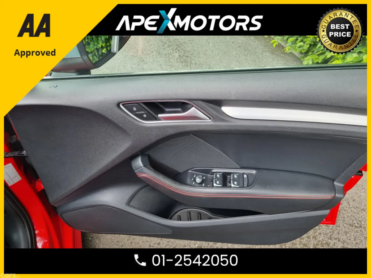 Audi S3 Hatchback, Petrol, 2017, Red