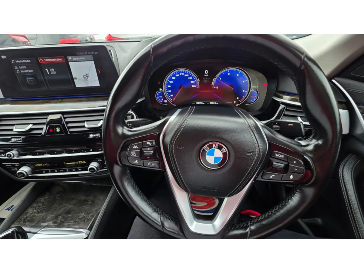 BMW 5-Series Saloon, Diesel, 2017, Black