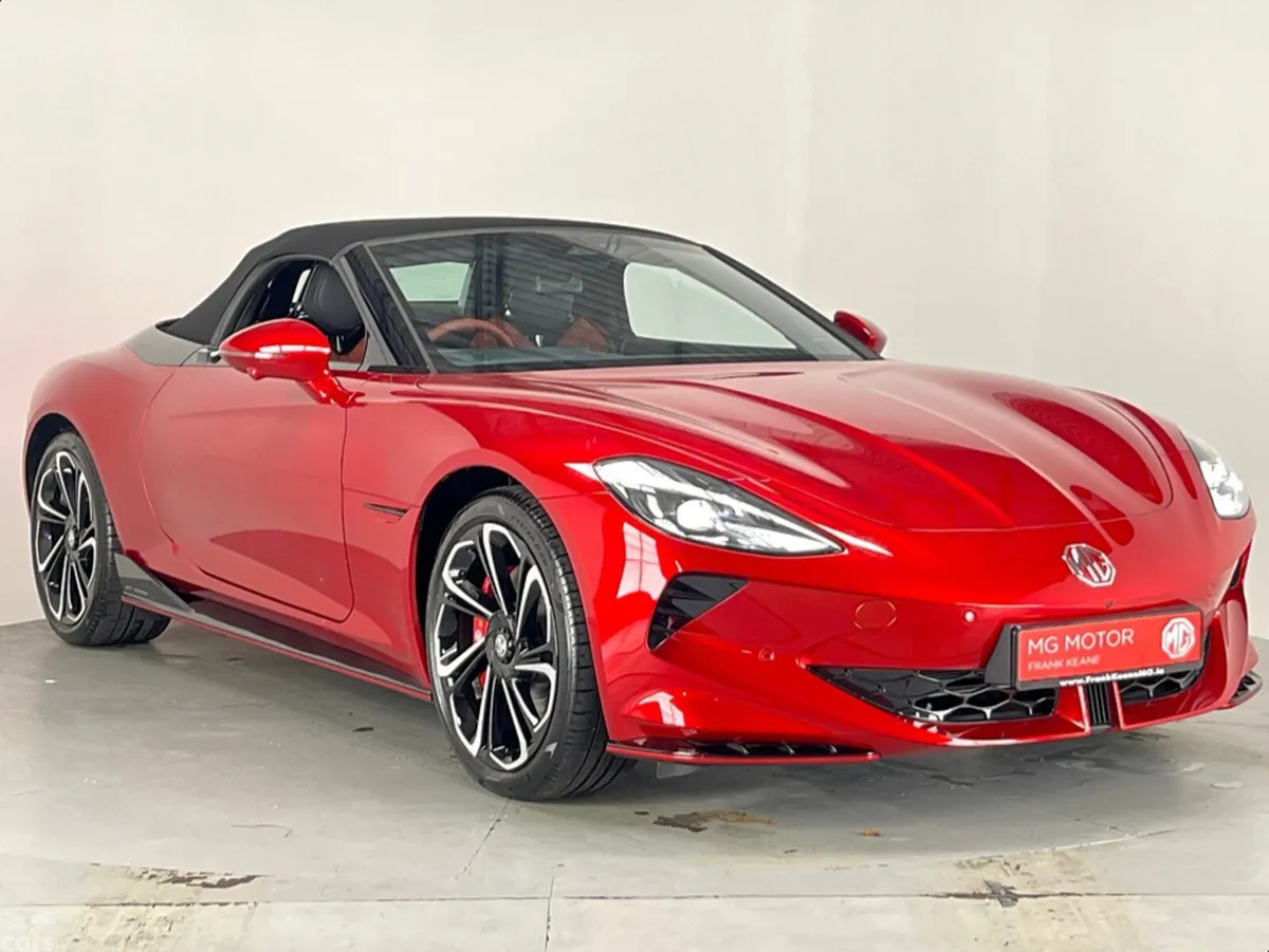 MG Cyberster Convertible, Electric, 2026, Red