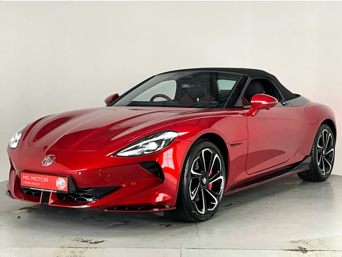 MG Cyberster Convertible, Electric, 2026, Red