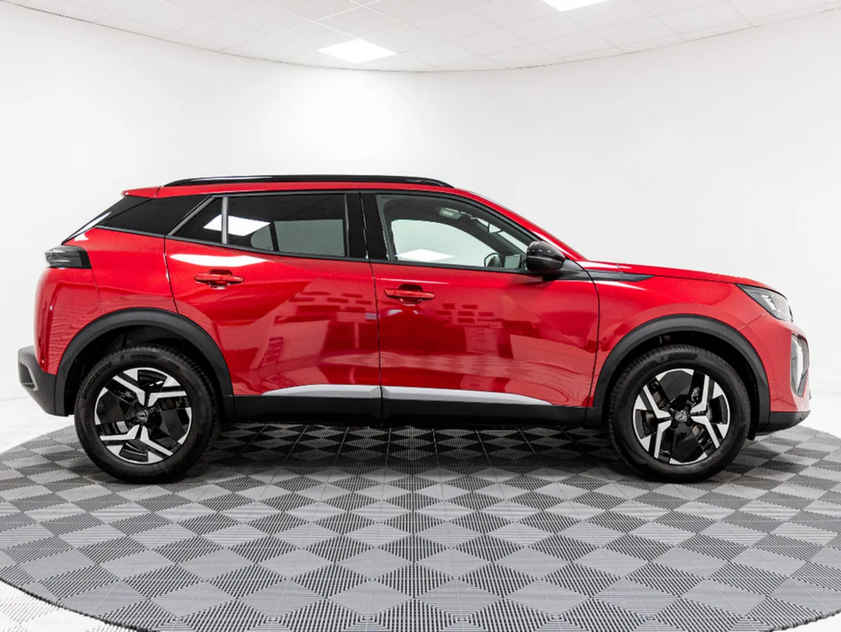 Peugeot 2008 SUV, Petrol Hybrid, 2026, Red