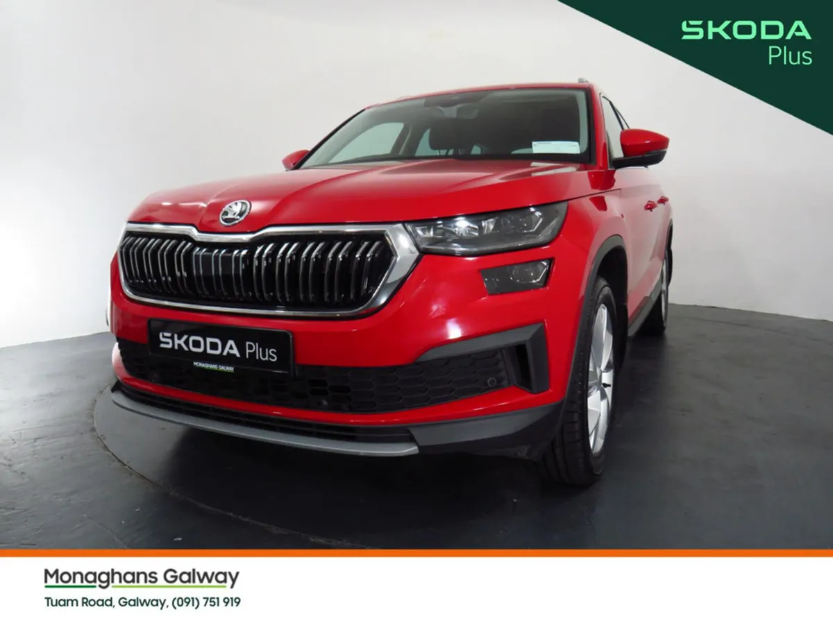 Skoda Kodiaq Estate, Diesel, 2023, Red