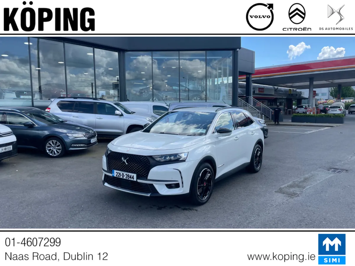 DS Automobiles DS 7 Crossback MPV, Petrol Plug-in Hybrid, 2022, White