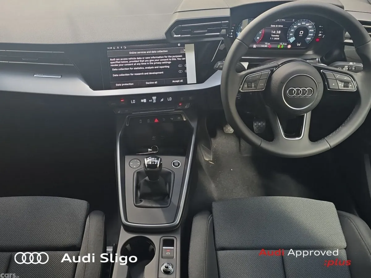 Audi A3 Saloon, Petrol, 2026, White