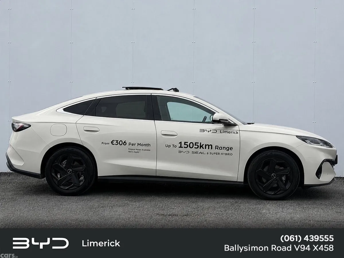BYD Seal 6 Saloon, Petrol Plug-in Hybrid, 2026, White