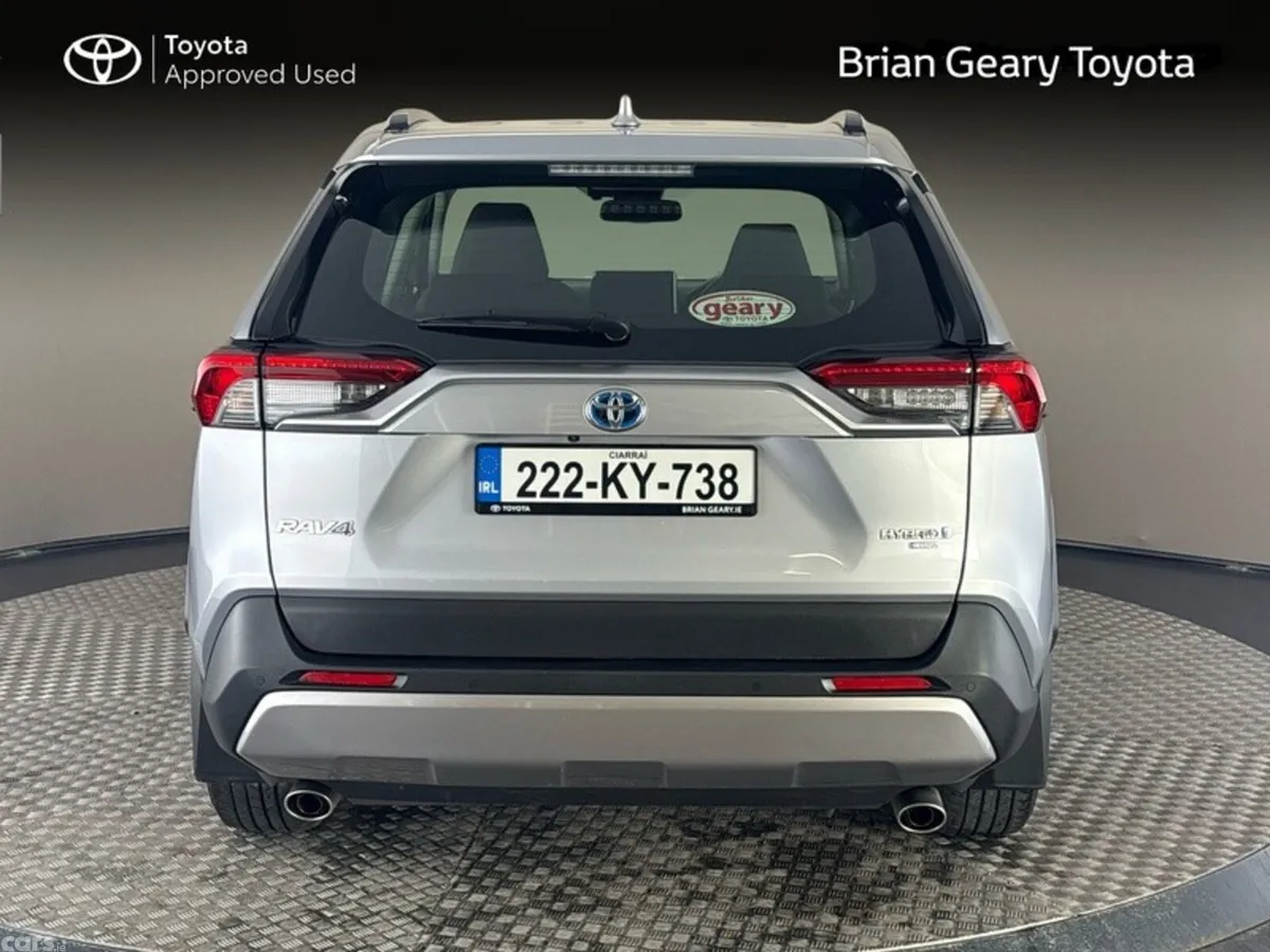Toyota RAV4 SUV, Petrol Hybrid, 2022, Silver