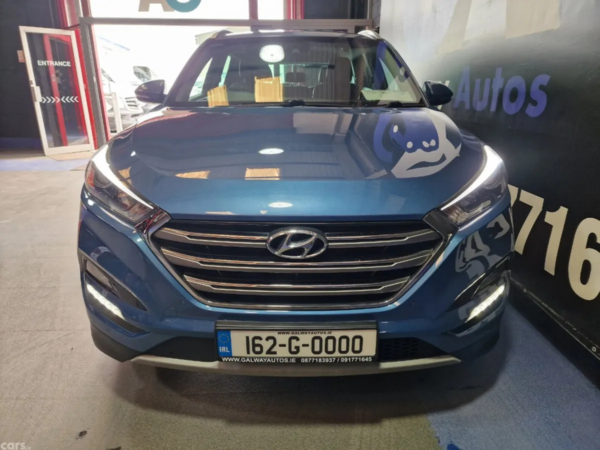 Hyundai Tucson SUV, Diesel, 2016, Blue