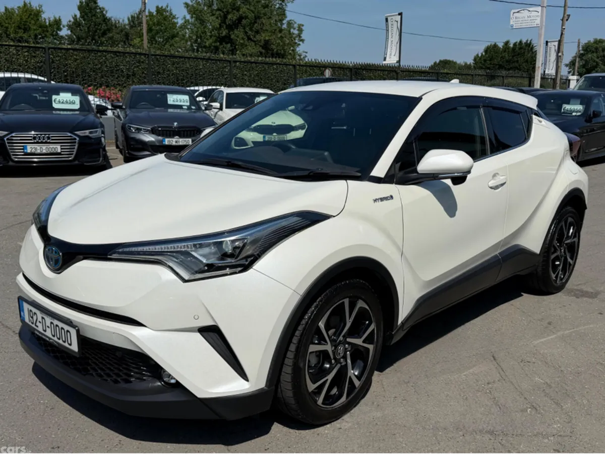 Toyota C-HR Hatchback, Petrol Hybrid, 2019, White