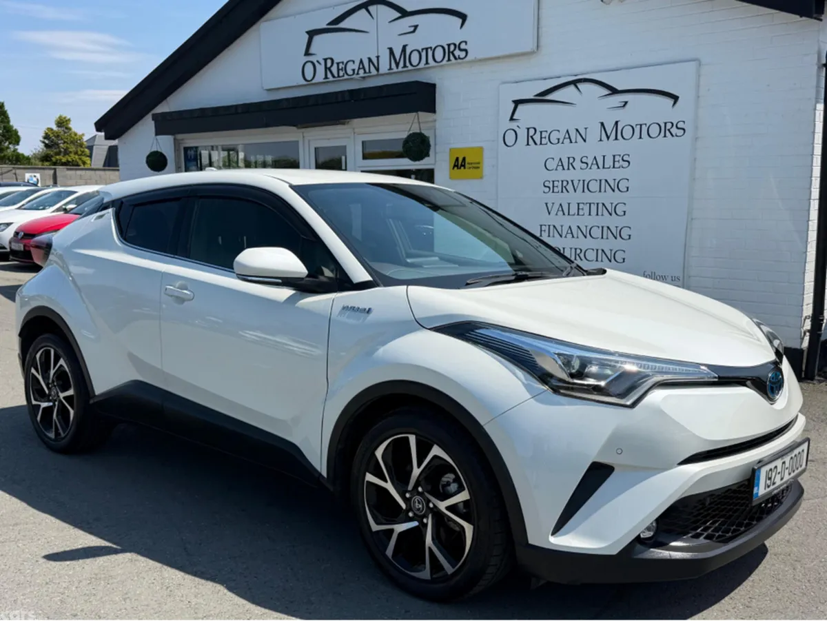 Toyota C-HR Hatchback, Petrol Hybrid, 2019, White