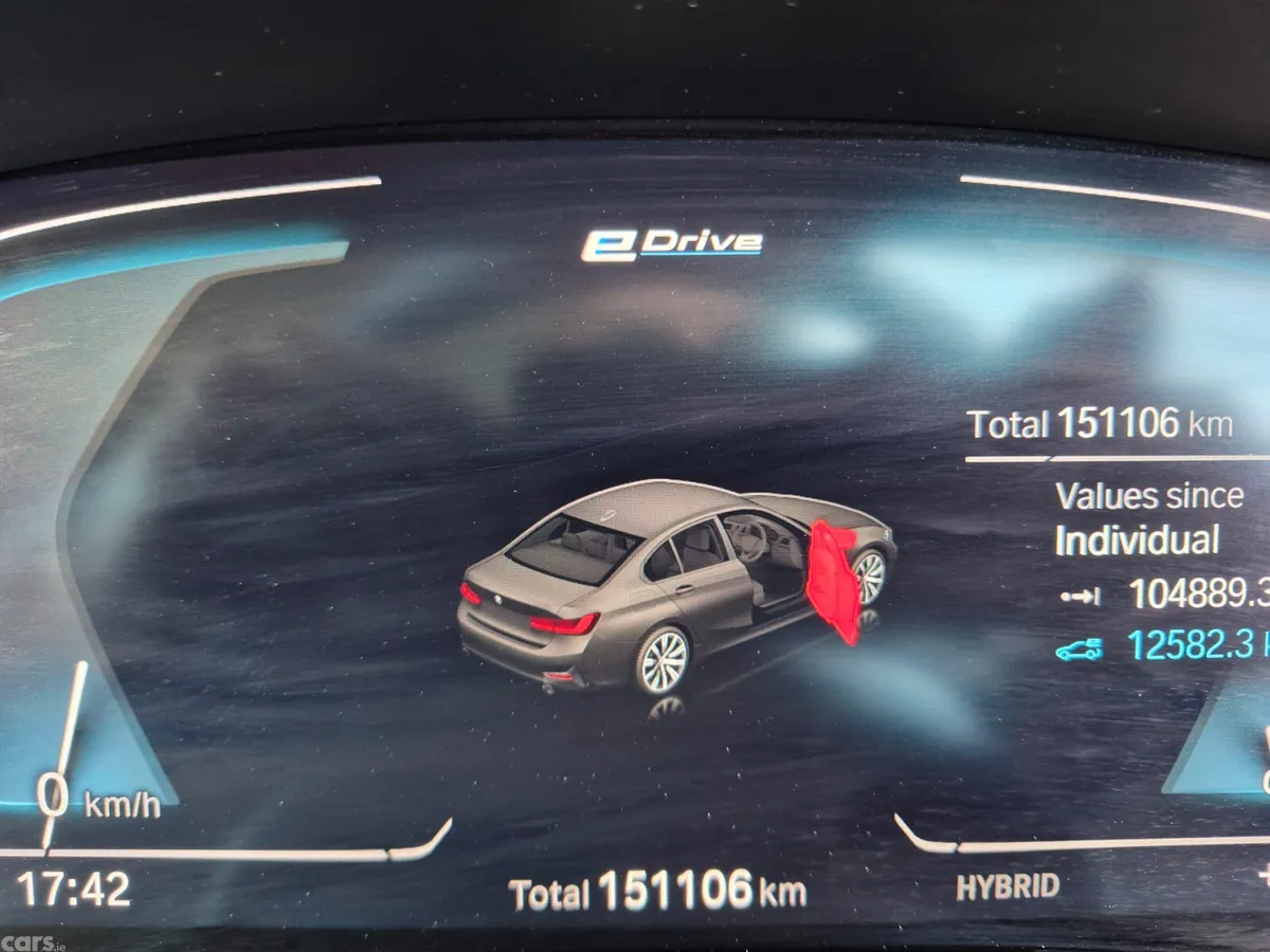 BMW 3-Series Saloon, Petrol Plug-in Hybrid, 2022, Black