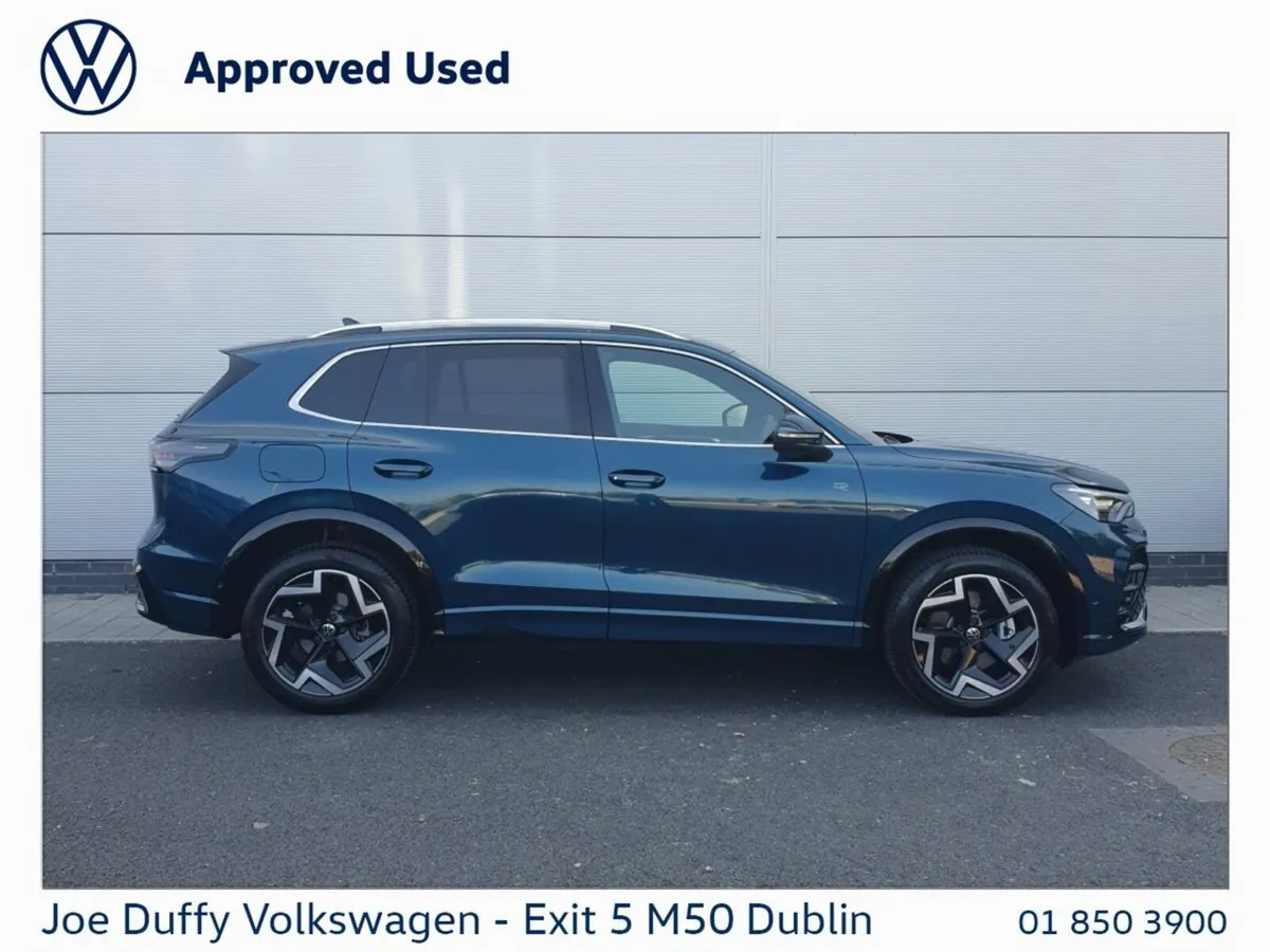 Volkswagen Tiguan SUV, Petrol Plug-in Hybrid, 2024, Blue
