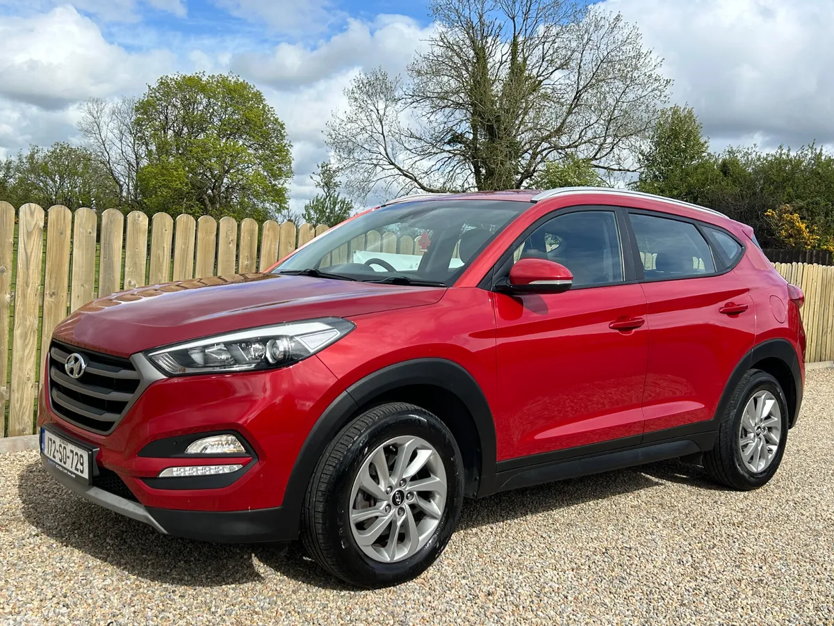 Hyundai Tucson SUV, Diesel, 2017, Red