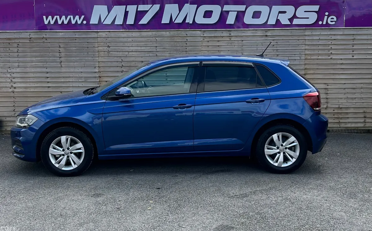 Volkswagen Polo Hatchback, Petrol, 2019, Blue