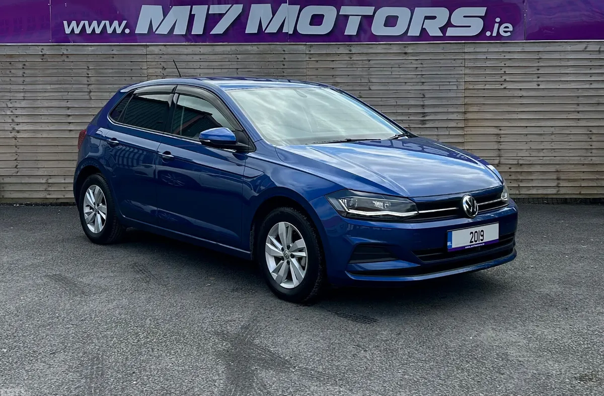 Volkswagen Polo Hatchback, Petrol, 2019, Blue