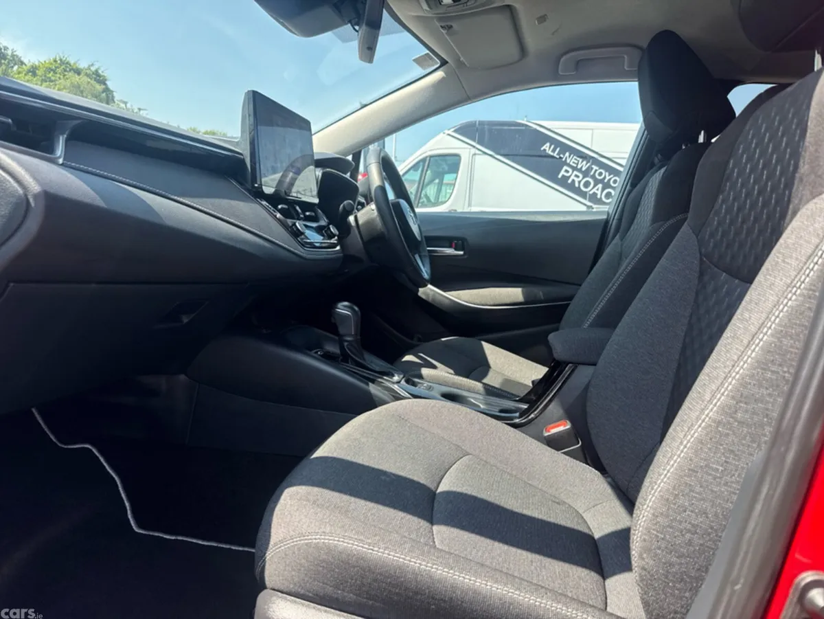 Toyota Corolla Saloon, Petrol Hybrid, 2023, Red