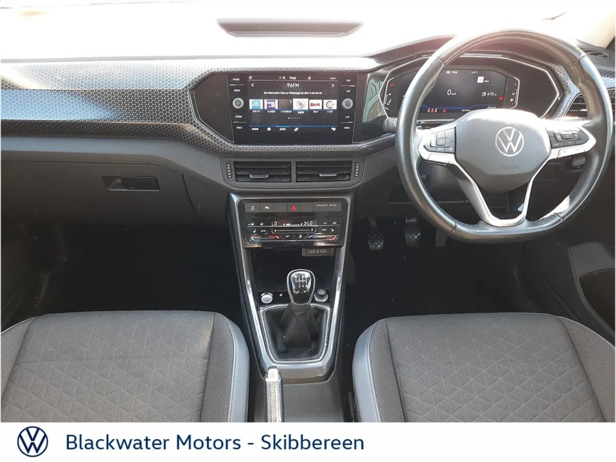 Volkswagen T-Cross Hatchback, Petrol, 2023, Blue
