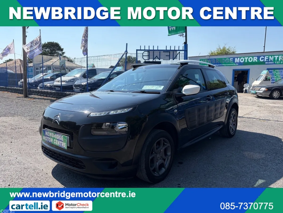Citroen C4 Cactus Hatchback, Petrol, 2015, Black