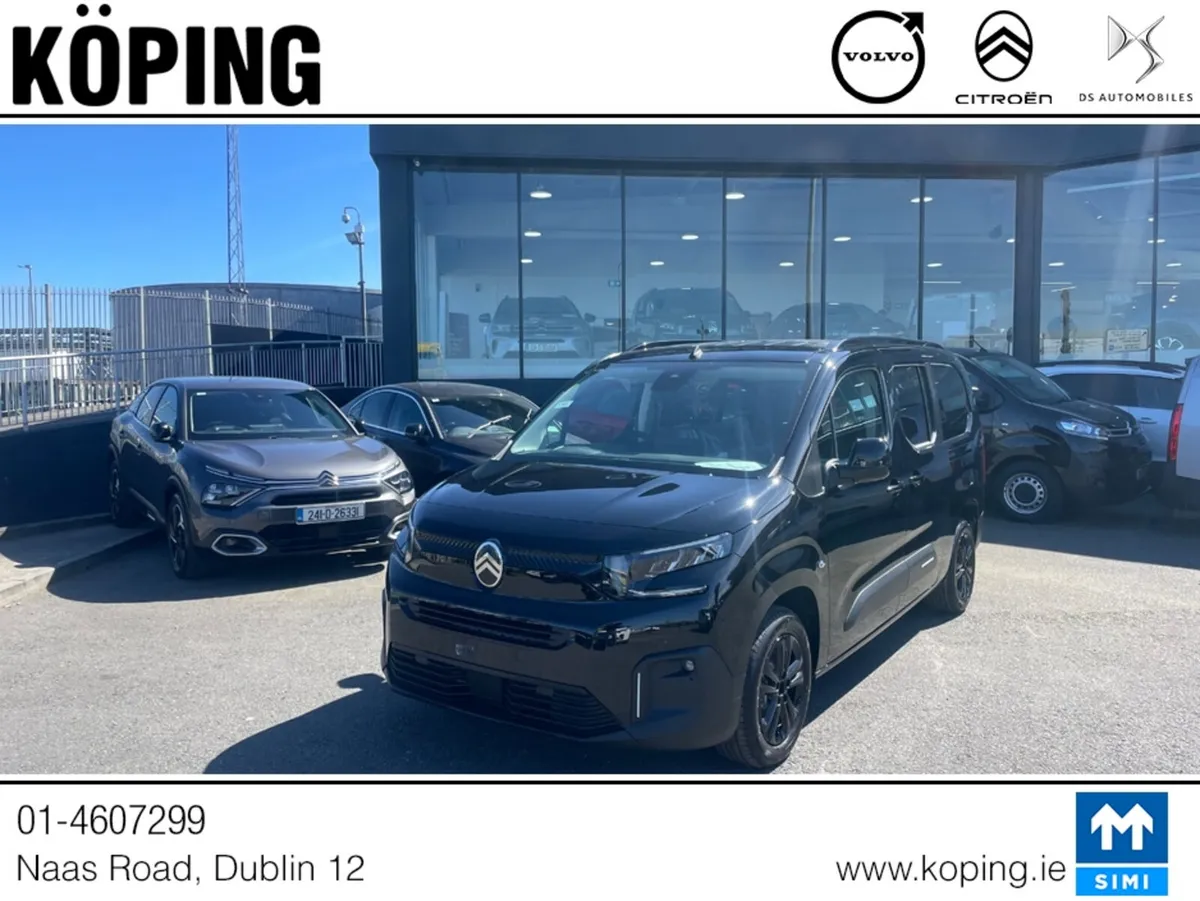 Citroen Berlingo Multispace MPV, Diesel, 2026, Black