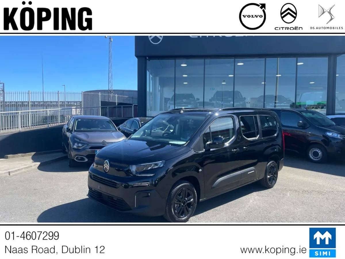 Citroen Berlingo Multispace MPV, Diesel, 2026, Black