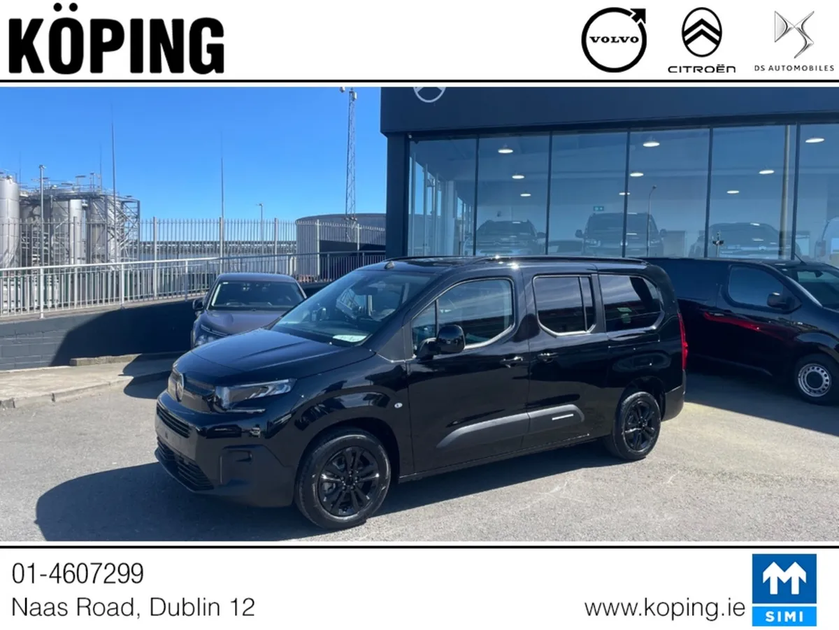 Citroen Berlingo Multispace MPV, Diesel, 2026, Black